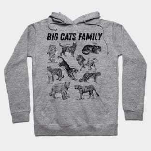 Big Cats Family Hoodie